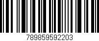 Código de barras (EAN, GTIN, SKU, ISBN): '789859592203'