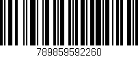 Código de barras (EAN, GTIN, SKU, ISBN): '789859592260'