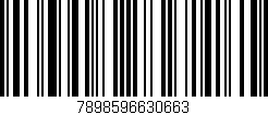 Código de barras (EAN, GTIN, SKU, ISBN): '7898596630663'