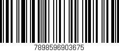 Código de barras (EAN, GTIN, SKU, ISBN): '7898596903675'
