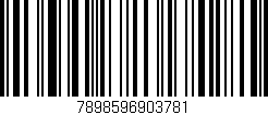 Código de barras (EAN, GTIN, SKU, ISBN): '7898596903781'