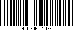 Código de barras (EAN, GTIN, SKU, ISBN): '7898596903866'