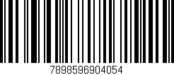 Código de barras (EAN, GTIN, SKU, ISBN): '7898596904054'