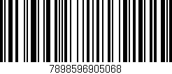 Código de barras (EAN, GTIN, SKU, ISBN): '7898596905068'