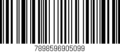Código de barras (EAN, GTIN, SKU, ISBN): '7898596905099'