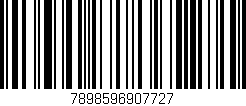 Código de barras (EAN, GTIN, SKU, ISBN): '7898596907727'