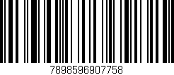 Código de barras (EAN, GTIN, SKU, ISBN): '7898596907758'