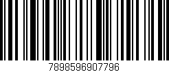 Código de barras (EAN, GTIN, SKU, ISBN): '7898596907796'