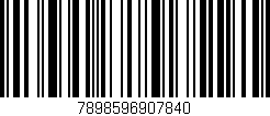 Código de barras (EAN, GTIN, SKU, ISBN): '7898596907840'