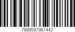 Código de barras (EAN, GTIN, SKU, ISBN): '7898597061442'