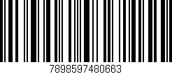 Código de barras (EAN, GTIN, SKU, ISBN): '7898597480663'