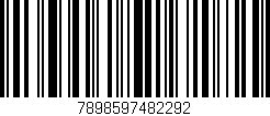 Código de barras (EAN, GTIN, SKU, ISBN): '7898597482292'