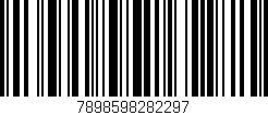 Código de barras (EAN, GTIN, SKU, ISBN): '7898598282297'
