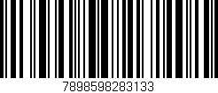 Código de barras (EAN, GTIN, SKU, ISBN): '7898598283133'