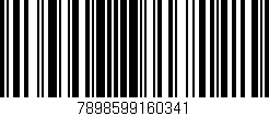 Código de barras (EAN, GTIN, SKU, ISBN): '7898599160341'