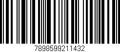 Código de barras (EAN, GTIN, SKU, ISBN): '7898599211432'