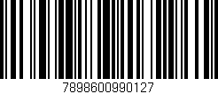 Código de barras (EAN, GTIN, SKU, ISBN): '7898600990127'