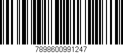 Código de barras (EAN, GTIN, SKU, ISBN): '7898600991247'
