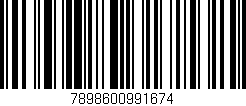 Código de barras (EAN, GTIN, SKU, ISBN): '7898600991674'