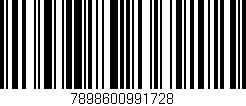 Código de barras (EAN, GTIN, SKU, ISBN): '7898600991728'