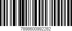 Código de barras (EAN, GTIN, SKU, ISBN): '7898600992282'
