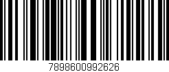 Código de barras (EAN, GTIN, SKU, ISBN): '7898600992626'
