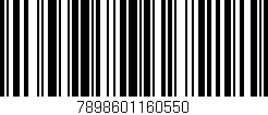 Código de barras (EAN, GTIN, SKU, ISBN): '7898601160550'