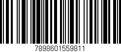Código de barras (EAN, GTIN, SKU, ISBN): '7898601559811'