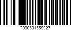 Código de barras (EAN, GTIN, SKU, ISBN): '7898601559927'