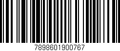 Código de barras (EAN, GTIN, SKU, ISBN): '7898601900767'