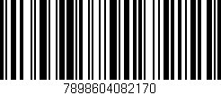 Código de barras (EAN, GTIN, SKU, ISBN): '7898604082170'