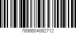 Código de barras (EAN, GTIN, SKU, ISBN): '7898604082712'