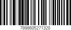 Código de barras (EAN, GTIN, SKU, ISBN): '7898605271320'