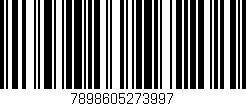 Código de barras (EAN, GTIN, SKU, ISBN): '7898605273997'