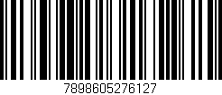 Código de barras (EAN, GTIN, SKU, ISBN): '7898605276127'