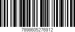 Código de barras (EAN, GTIN, SKU, ISBN): '7898605276912'