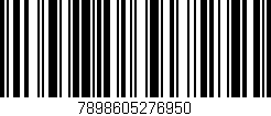 Código de barras (EAN, GTIN, SKU, ISBN): '7898605276950'