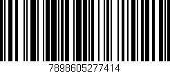 Código de barras (EAN, GTIN, SKU, ISBN): '7898605277414'