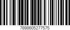 Código de barras (EAN, GTIN, SKU, ISBN): '7898605277575'