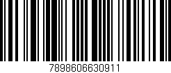 Código de barras (EAN, GTIN, SKU, ISBN): '7898606630911'