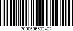 Código de barras (EAN, GTIN, SKU, ISBN): '7898606632427'