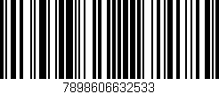 Código de barras (EAN, GTIN, SKU, ISBN): '7898606632533'