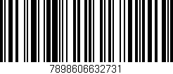 Código de barras (EAN, GTIN, SKU, ISBN): '7898606632731'