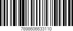 Código de barras (EAN, GTIN, SKU, ISBN): '7898606633110'