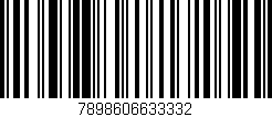 Código de barras (EAN, GTIN, SKU, ISBN): '7898606633332'