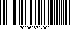 Código de barras (EAN, GTIN, SKU, ISBN): '7898606634308'