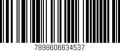 Código de barras (EAN, GTIN, SKU, ISBN): '7898606634537'