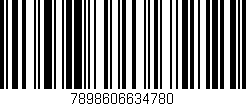 Código de barras (EAN, GTIN, SKU, ISBN): '7898606634780'