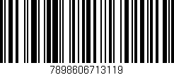 Código de barras (EAN, GTIN, SKU, ISBN): '7898606713119'