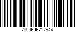 Código de barras (EAN, GTIN, SKU, ISBN): '7898606717544'
